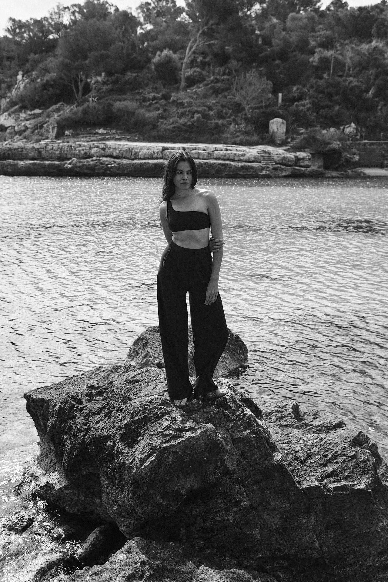 Olaya Wide Leg Trousers Wide Leg Pants 710 Studio