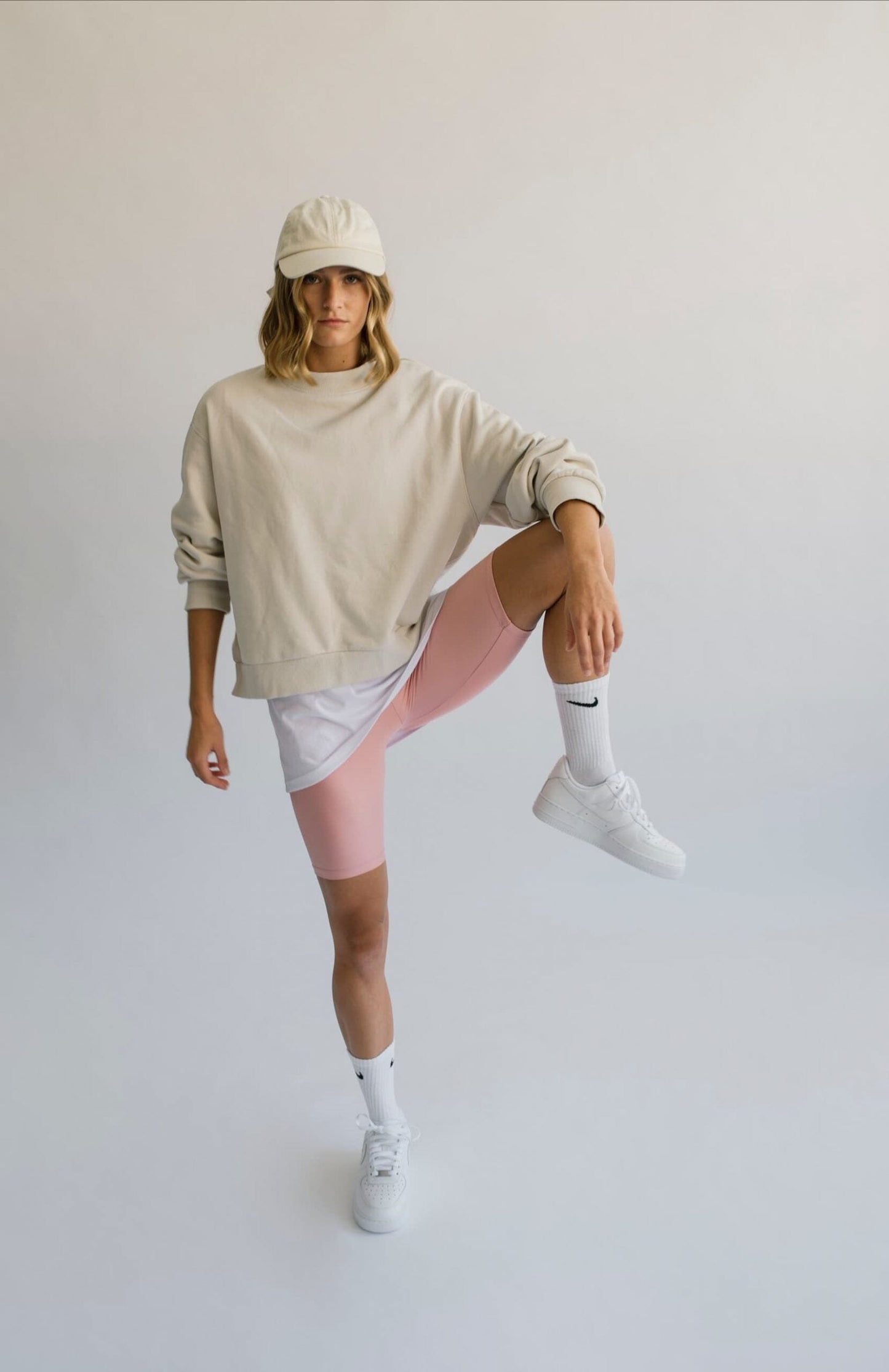 Pink Biker Biker Shorts Bradhy