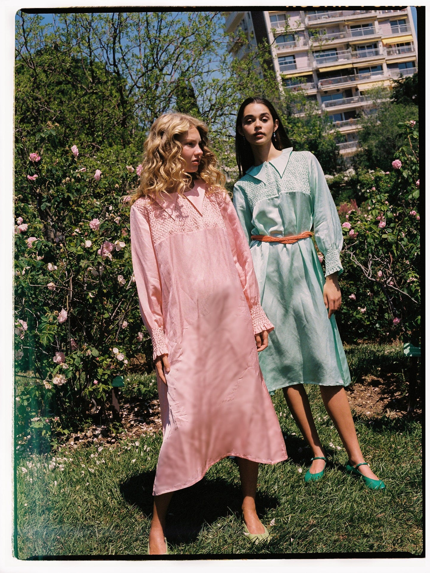 Pink Dress Layla Midi Dress Masha Maria