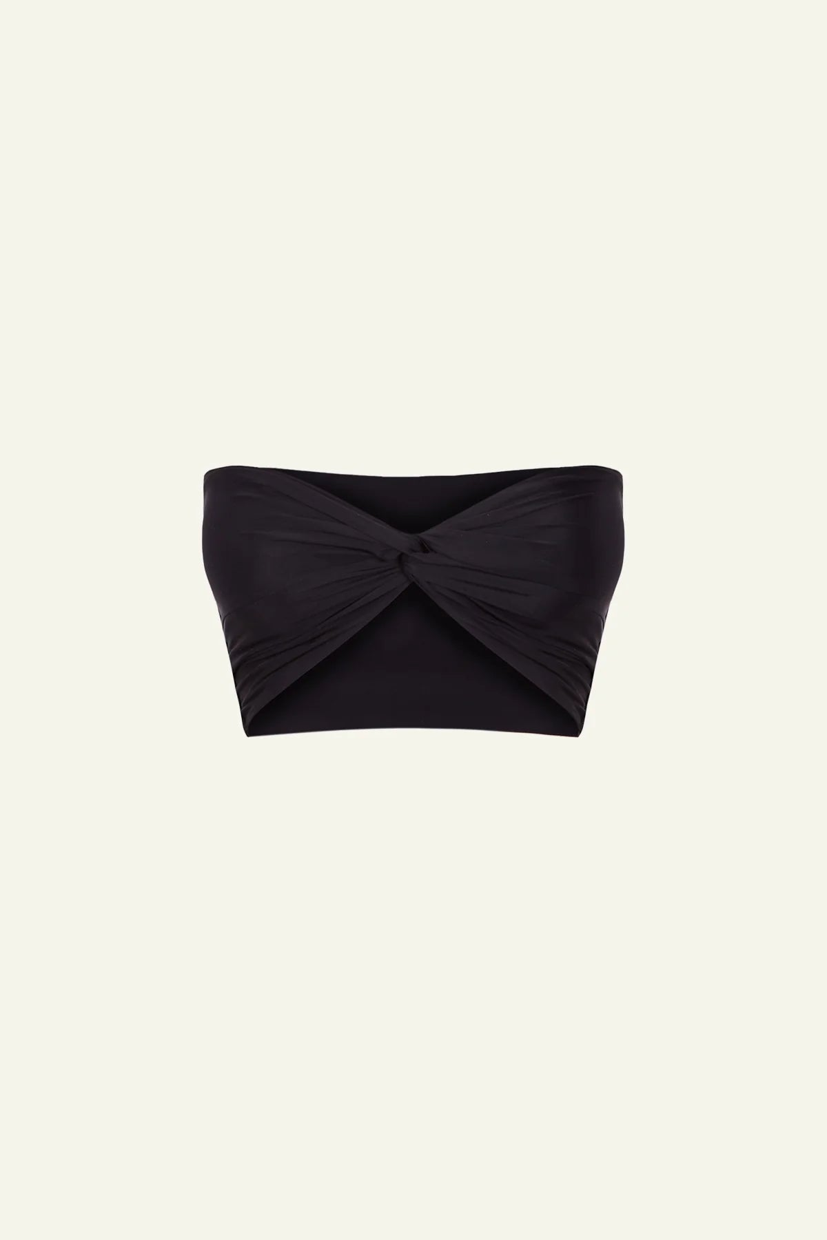 Raquel Twist Bikini Top in Black (Limited Edition) Bikini Top 710 Studio