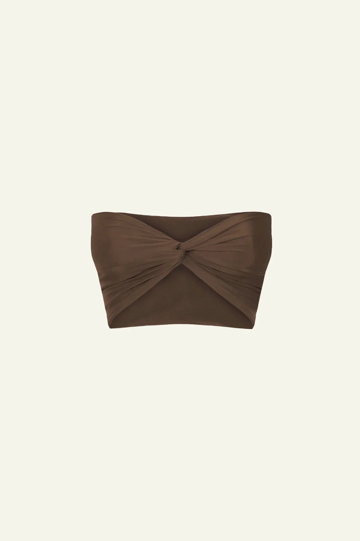 Raquel Twist Bikini Top in Chocolate (Limited Edition) Bikini Top 710 Studio