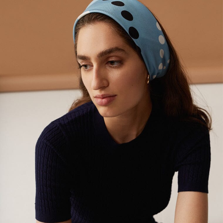 Rita Bandana Blue Scarves Van Hise