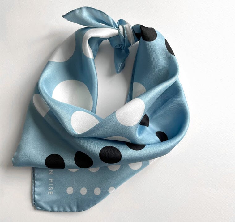 Rita Bandana Blue Scarves Van Hise
