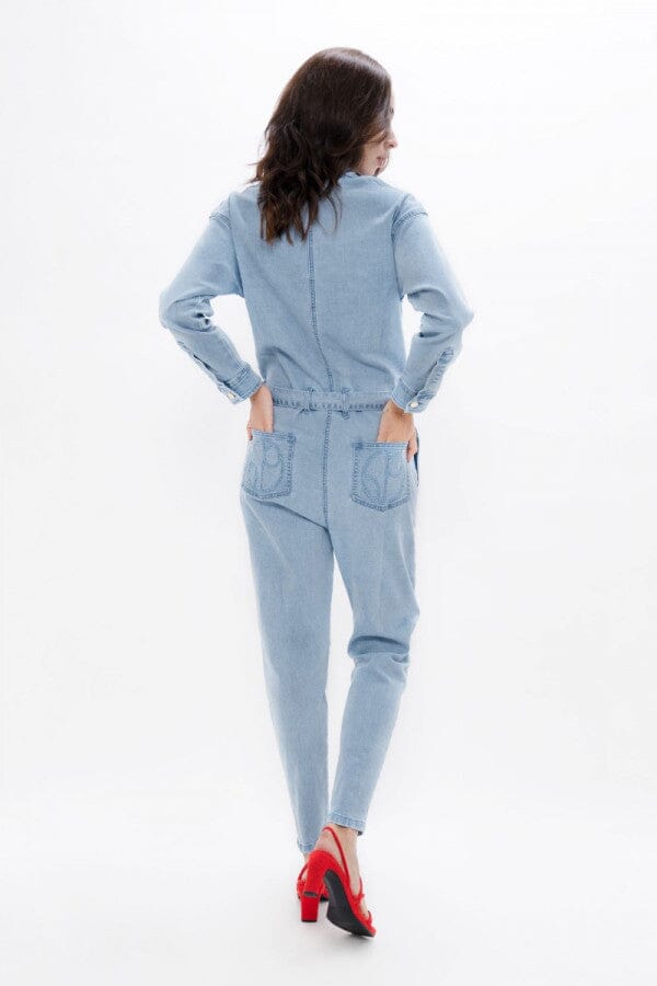 San Francisco Denim Boilersuit Sky Jumpsuit 1 People