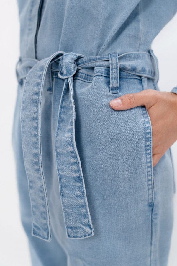 San Francisco Denim Boilersuit Sky Jumpsuit 1 People
