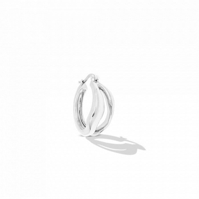 Saya Earring Hoop Sterling Silver - Small Earrings Majime