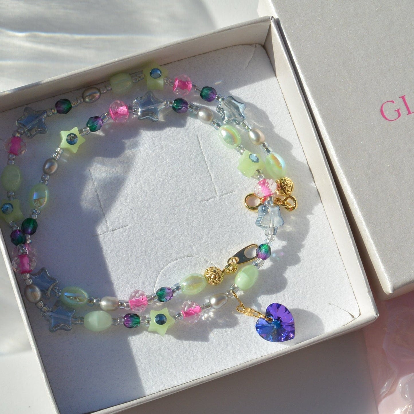 Self Love necklace collar Glimmering Jewellery