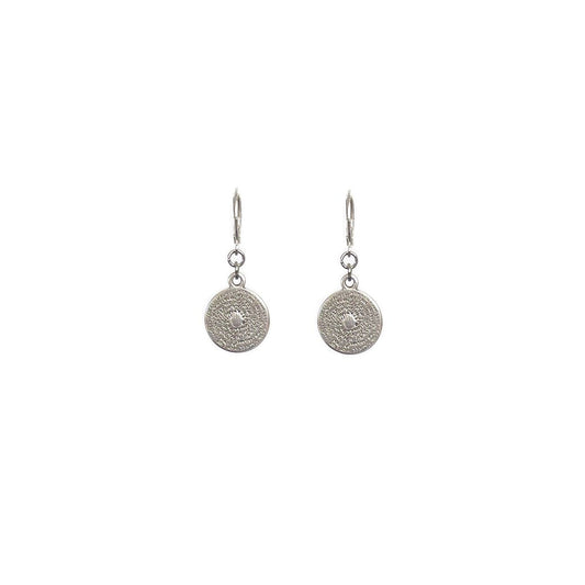 Silver Coin Earrings Earrings MH Designs