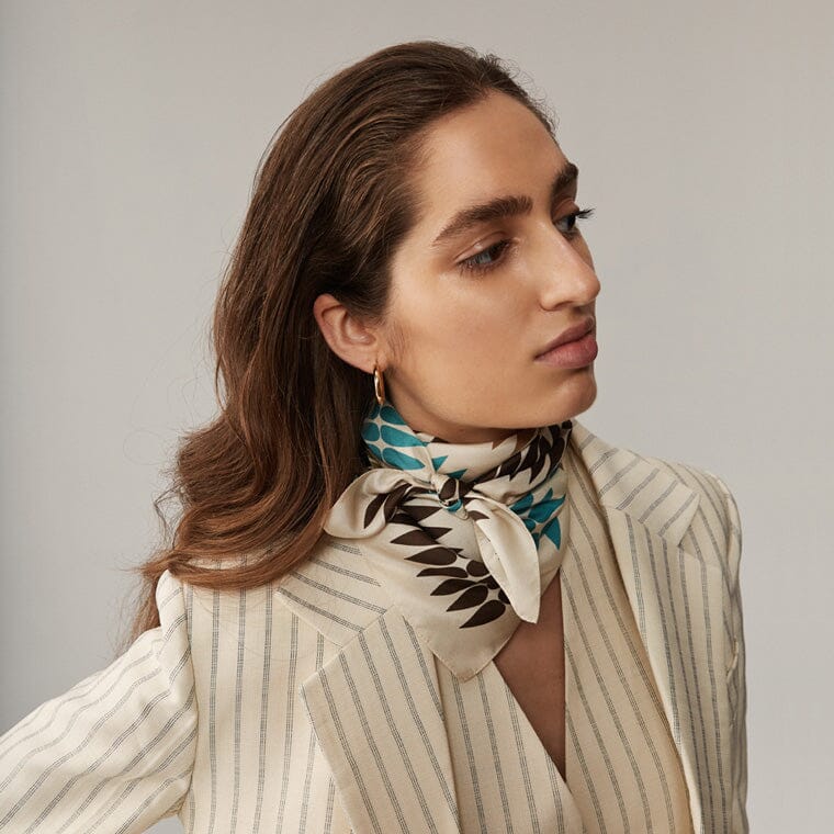 Skinny Leaf Scarf Scarves Van Hise