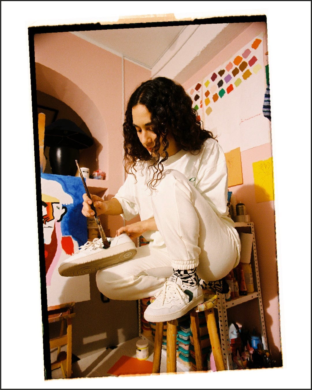 Taiga Green Sneakers Sneaker Arze