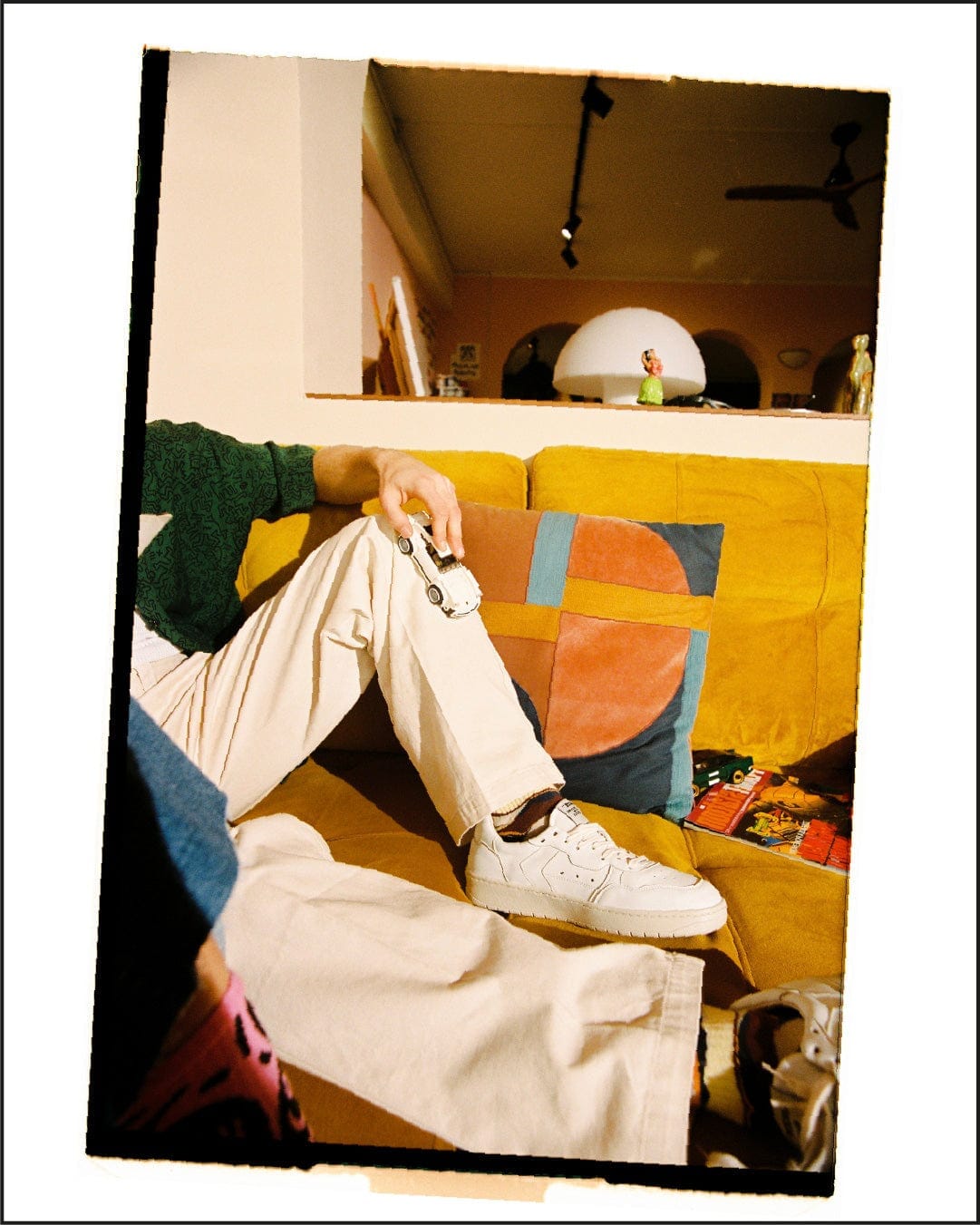 Taiga White Sneaker Arze