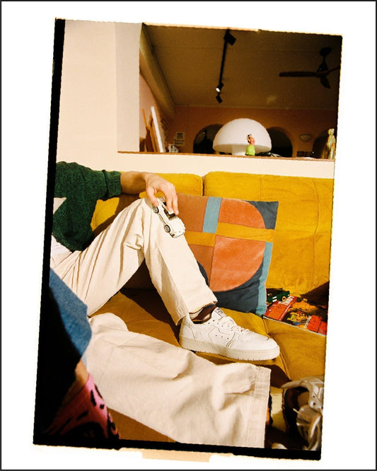 Taiga White Sneaker Arze