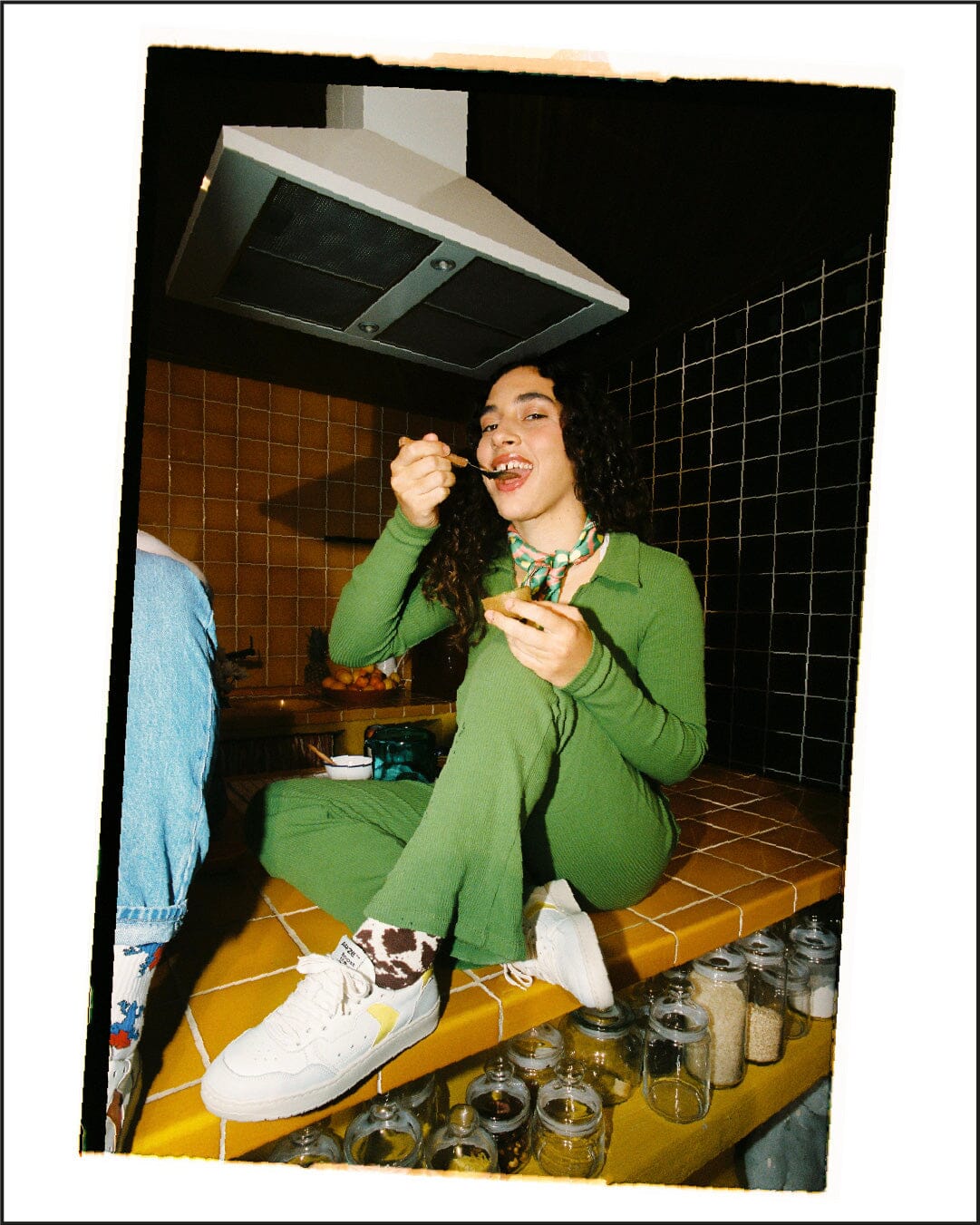 Taiga Yellow Sneakers Sneaker Arze