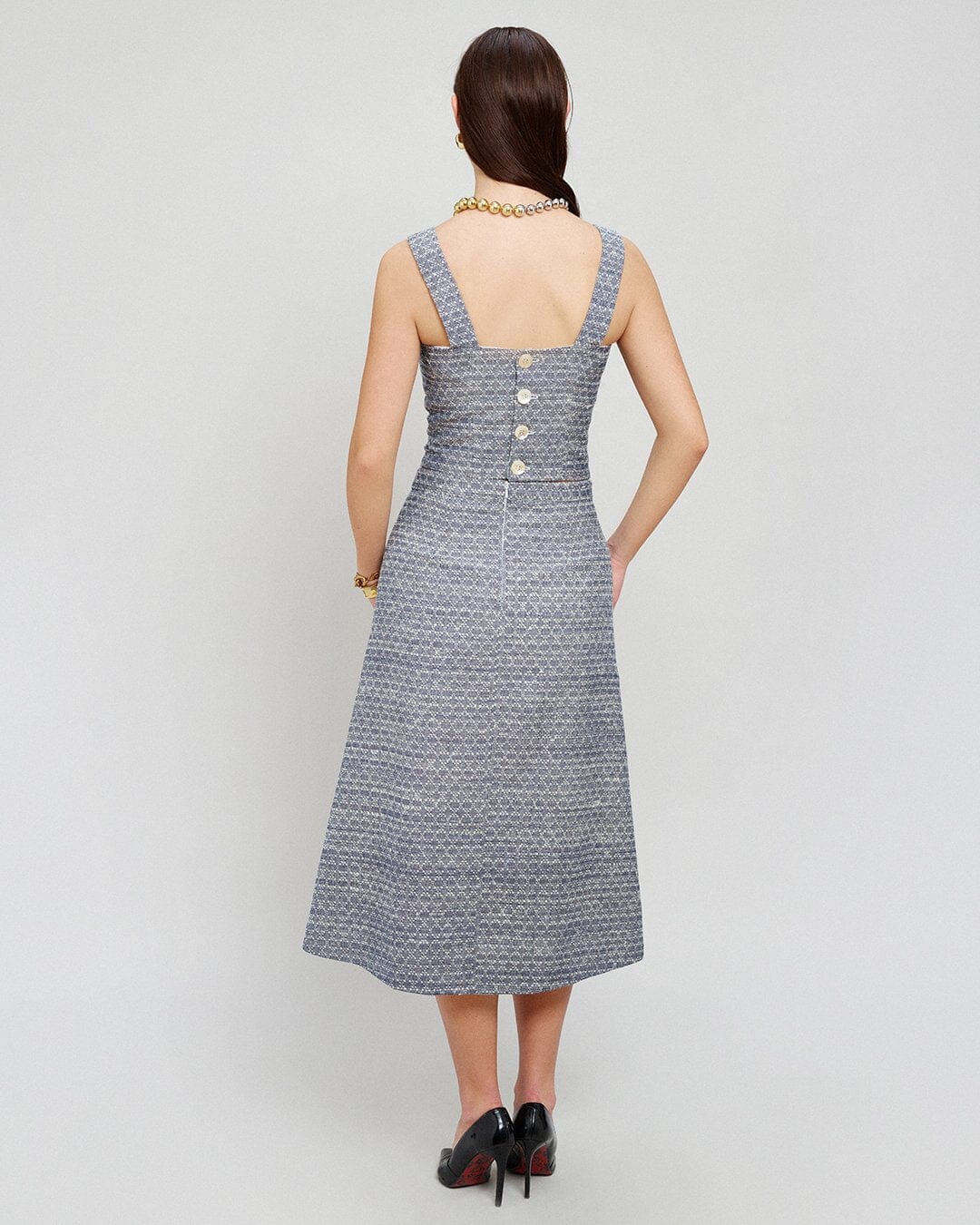 The A Line Skirt Midi Skirt AMILLI