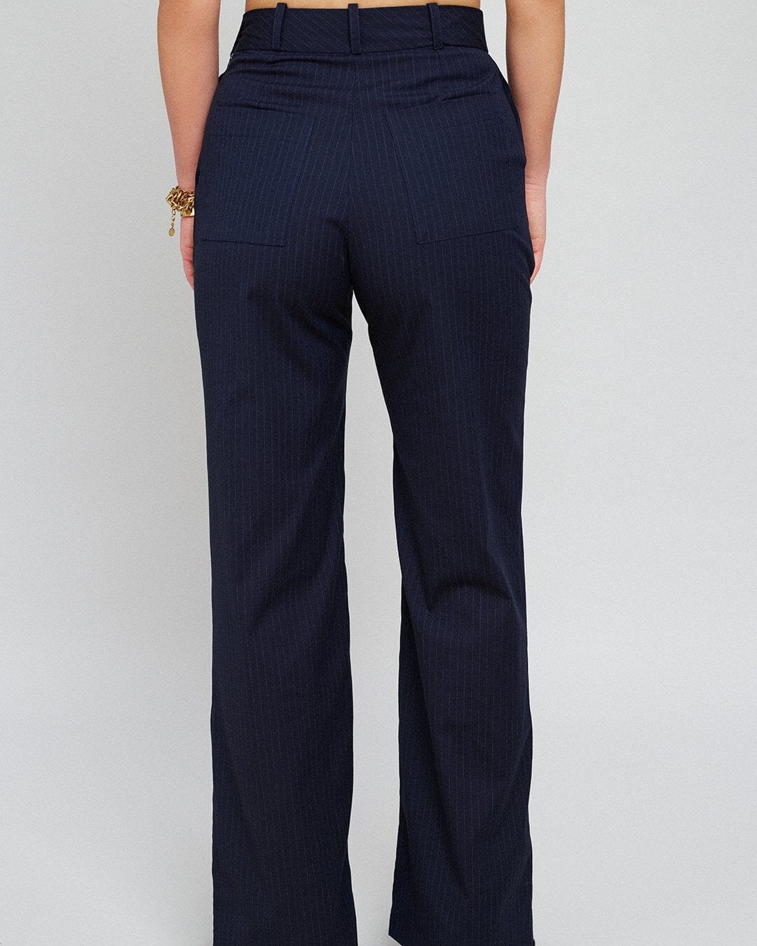 The Straight Trousers Wide Leg Pants AMILLI