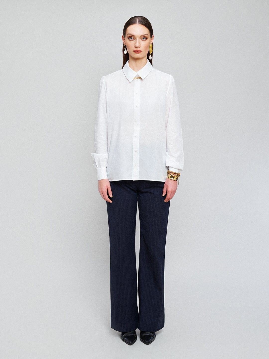 The Straight Trousers Wide Leg Pants AMILLI