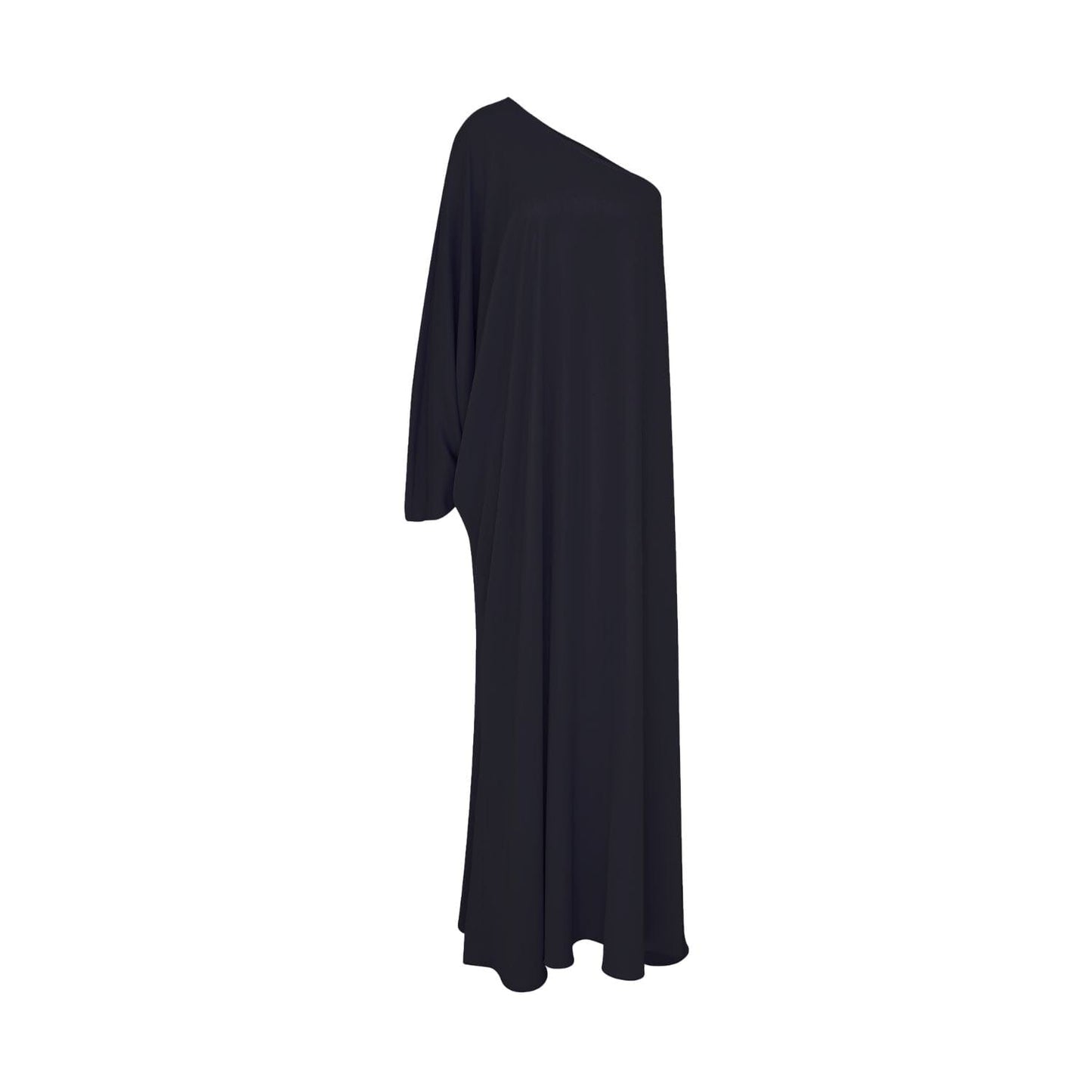 Venus One-Shoulder Maxi Dress in Black Dresses Nazli Ceren