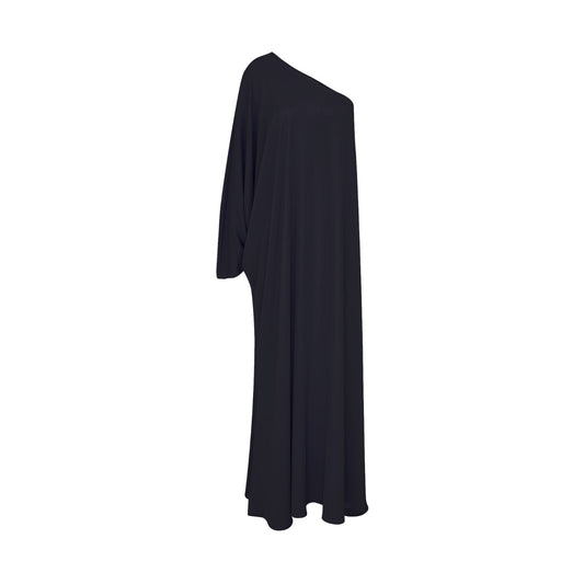 Venus One-Shoulder Maxi Dress in Black Dresses Nazli Ceren
