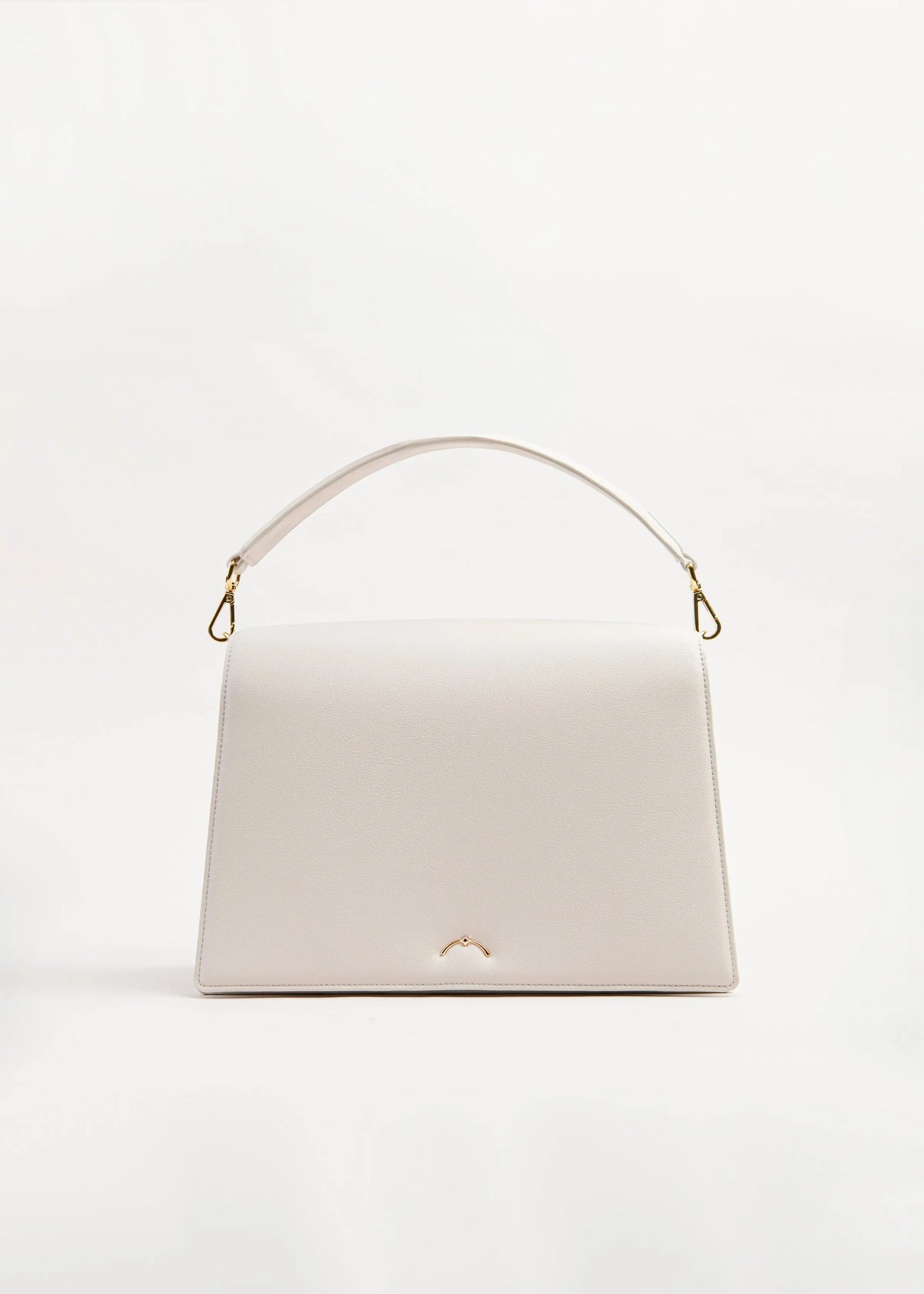 Qosmic Oberon Moonstone - cream bag - back view