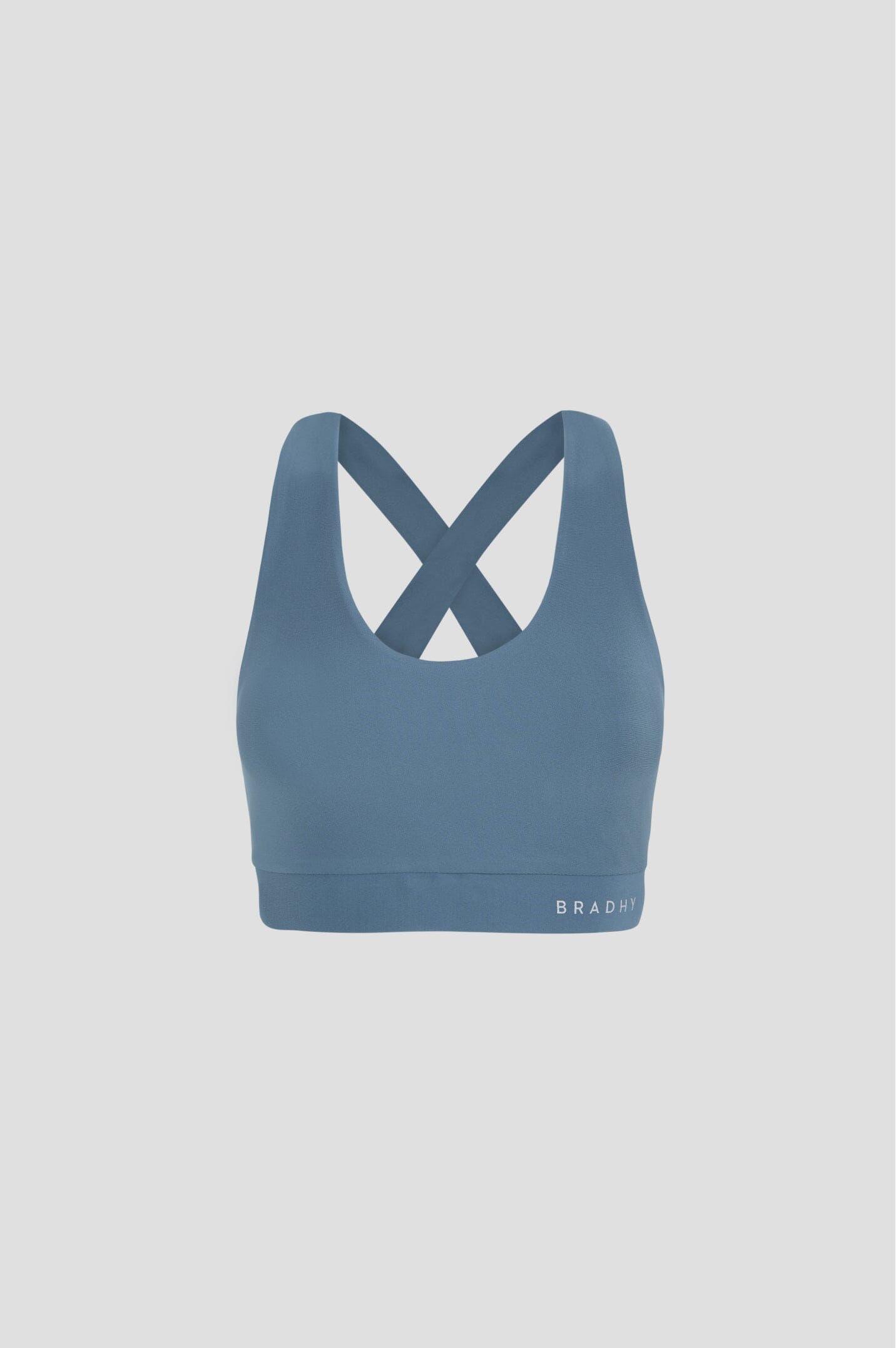 Vivid Blue Top Sports Bra Bradhy
