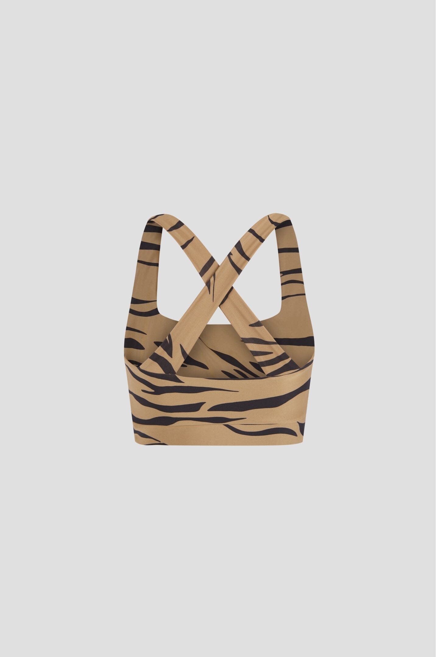 Zebra Square Top Sports Bra Bradhy