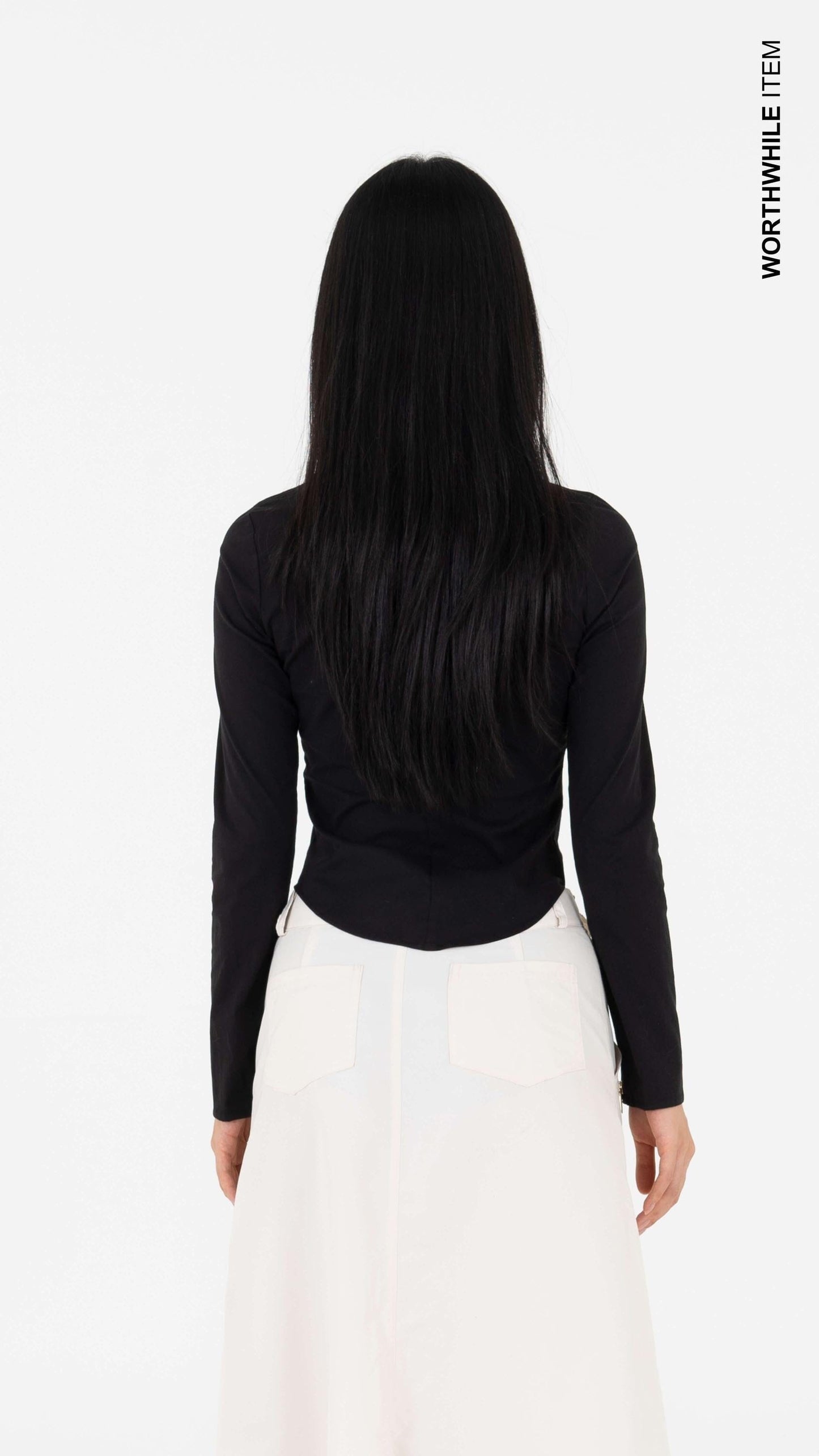 Zip fitted blouse Blouses Carmen Says