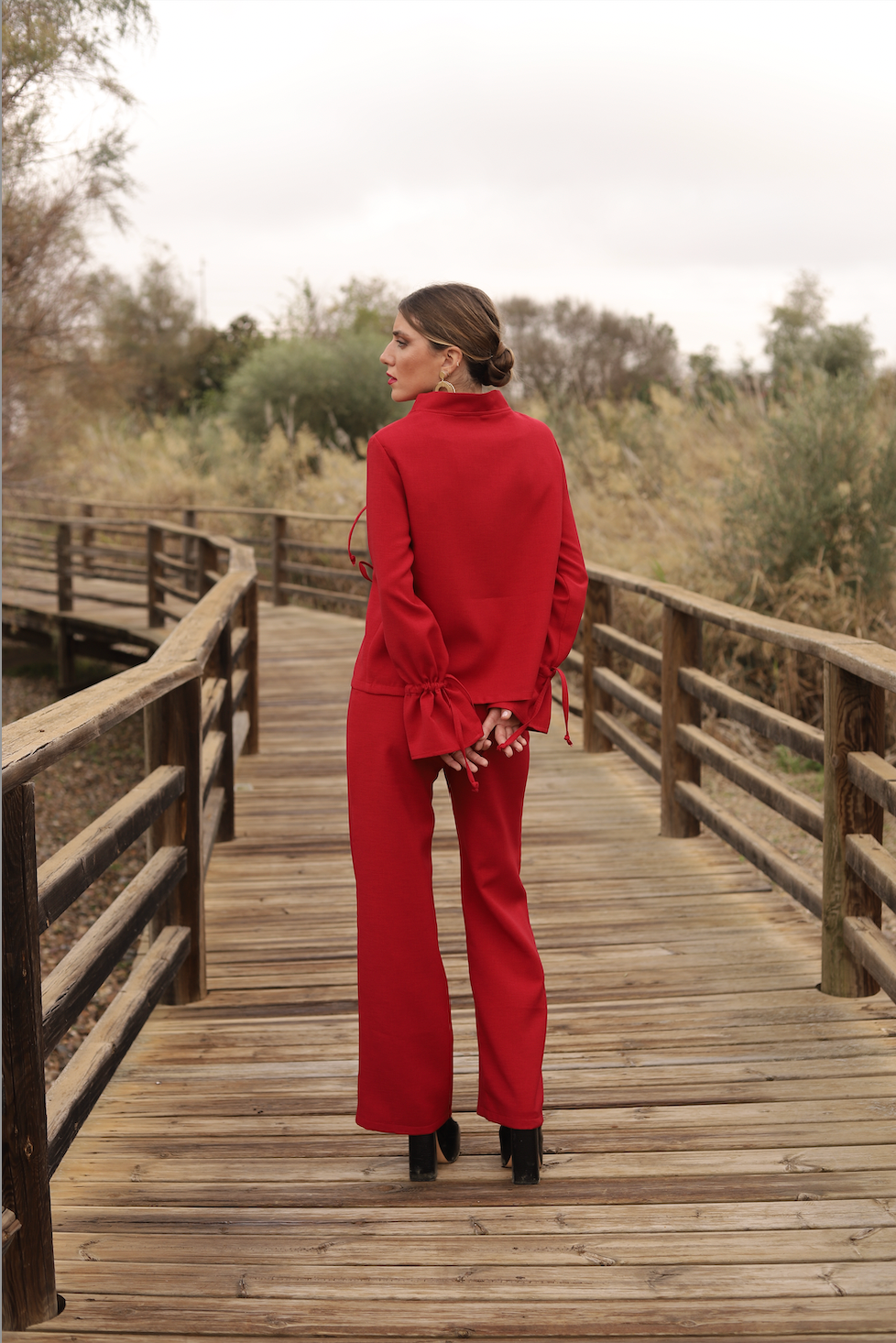 Blusa Bassey vino