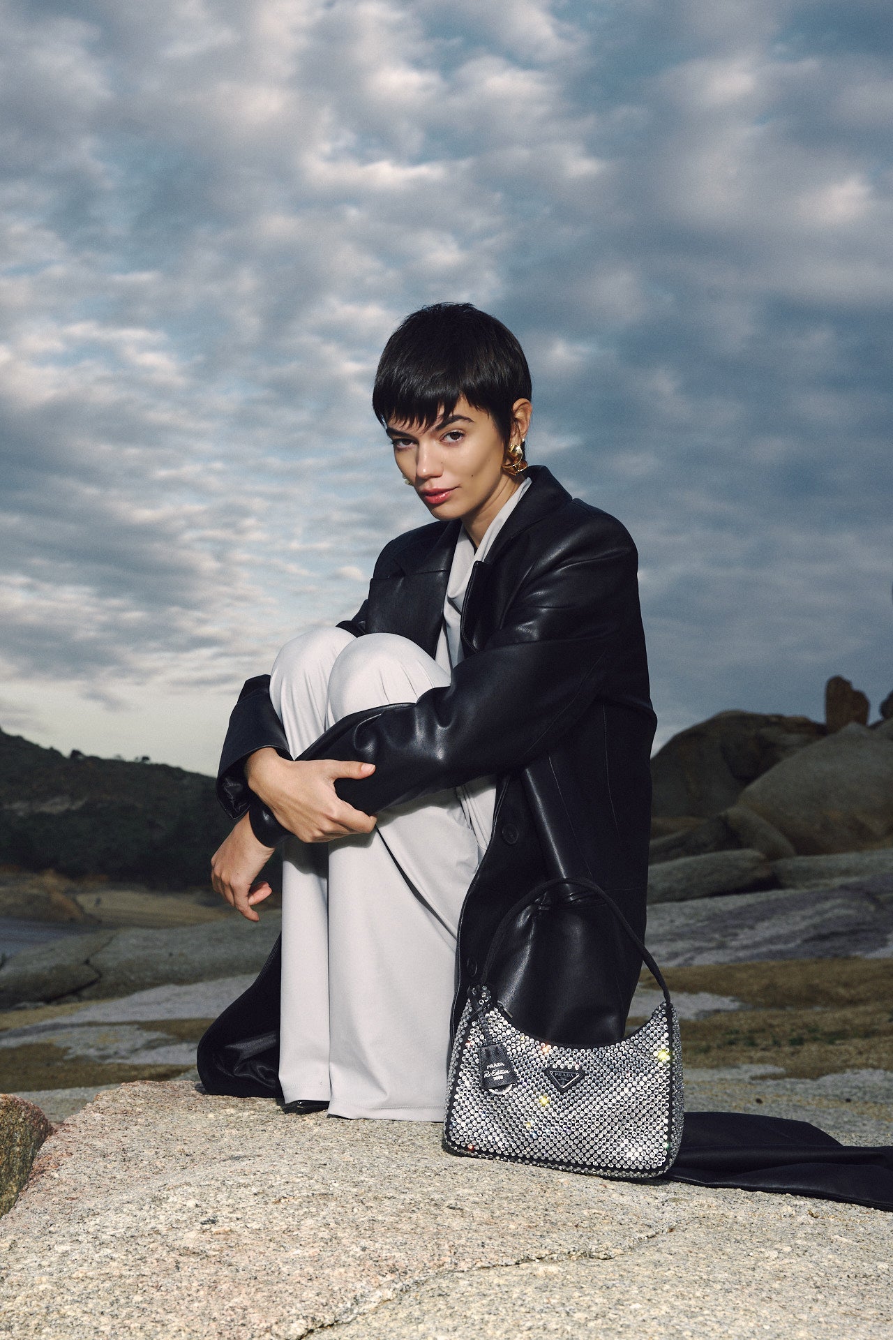 Estela Trousers in Pearl