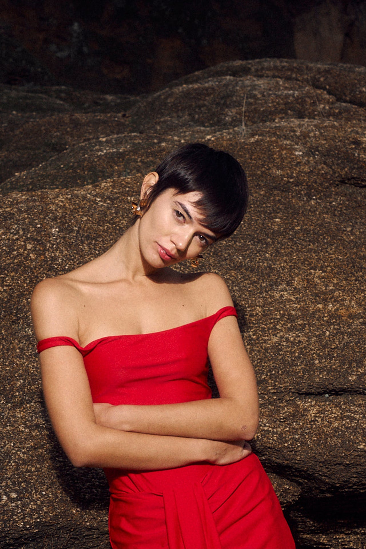 Alba Bardi One Piece in Red