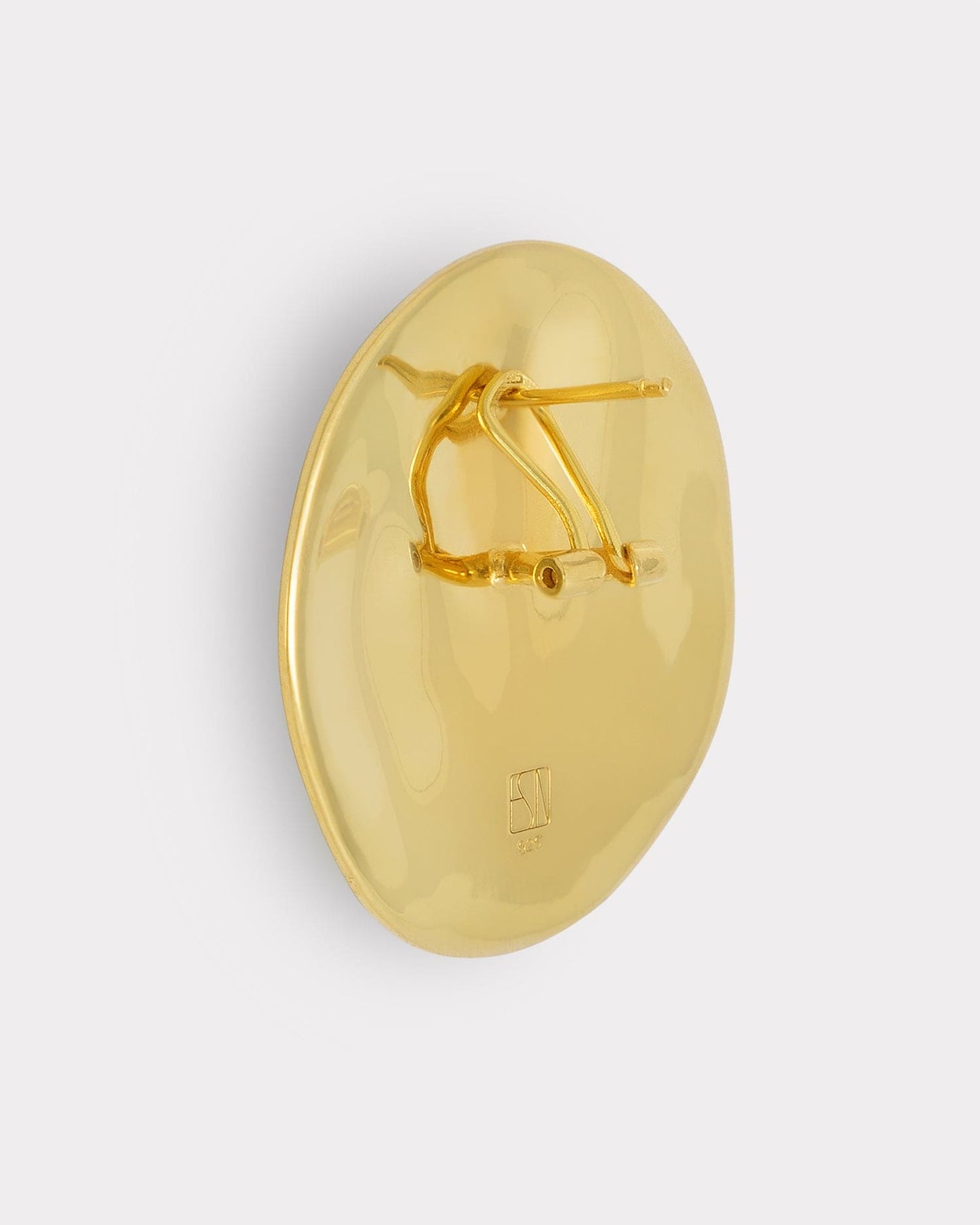 The Disc Earrings - Gold