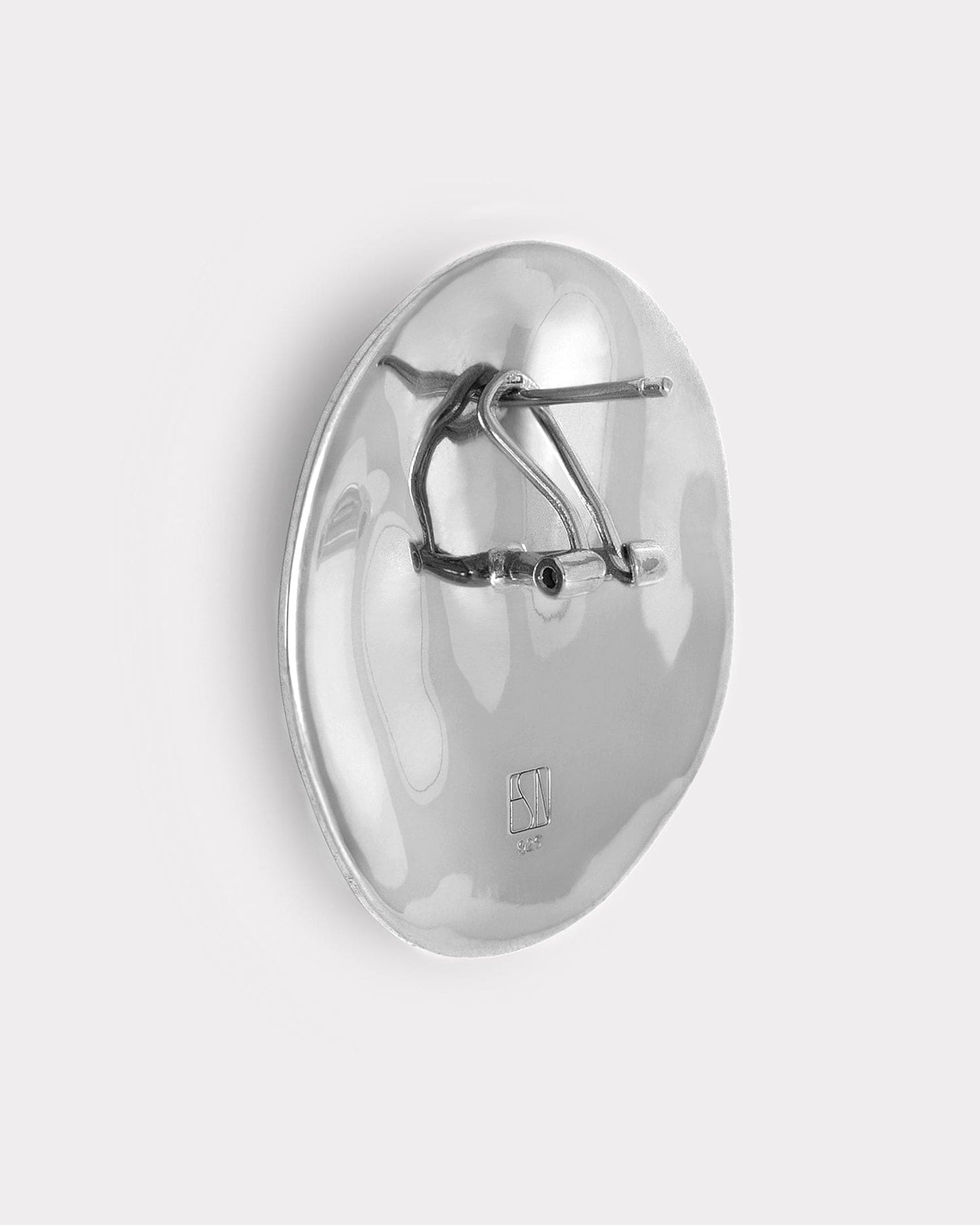 The Disc Earrings - Silver