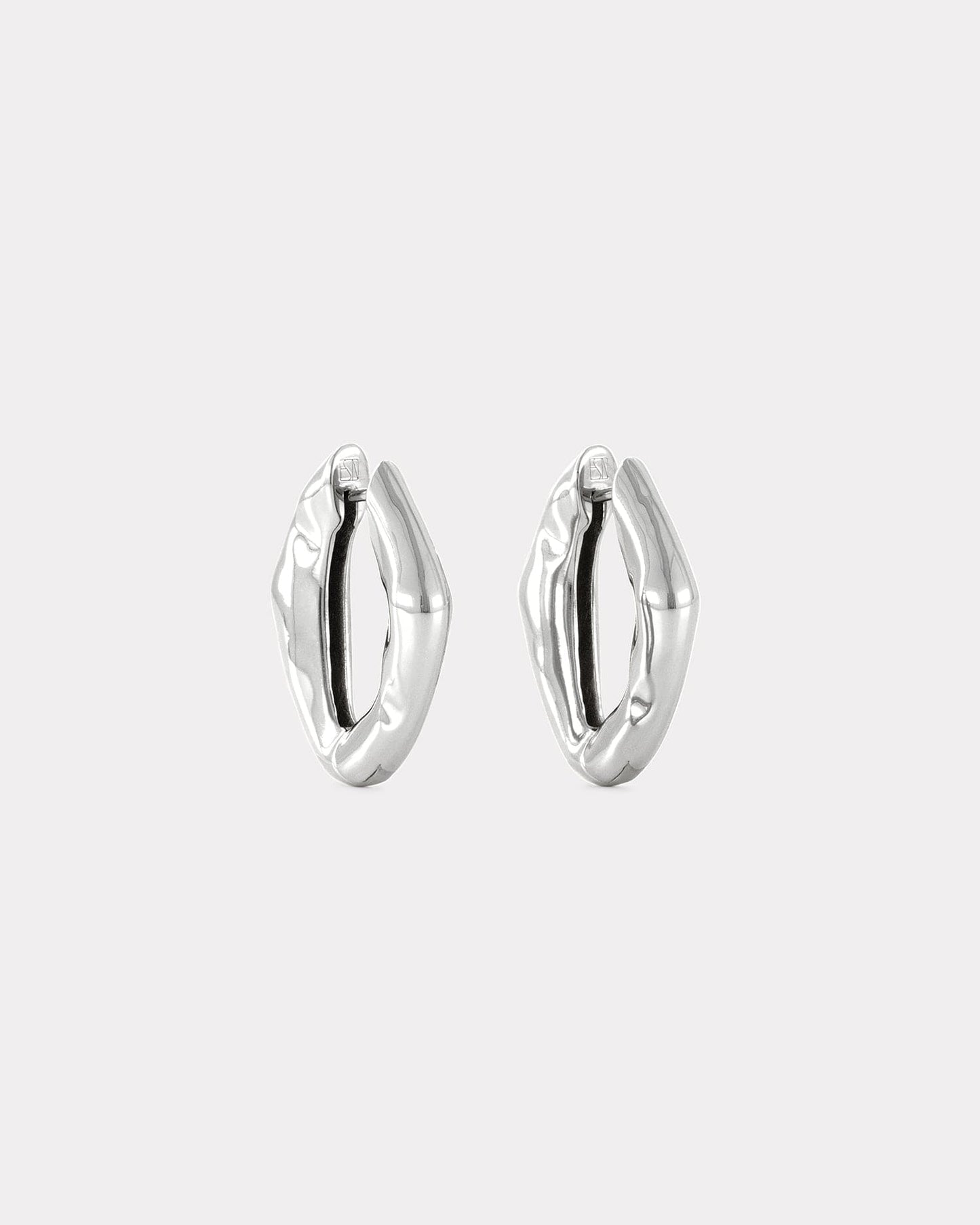 The Hoop Earrings - Silver