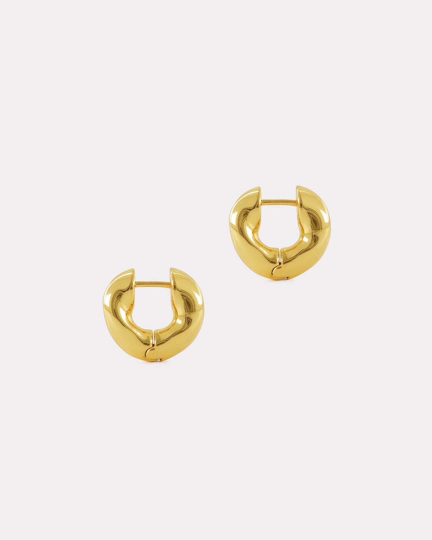 The Huggie Earrings - Gold