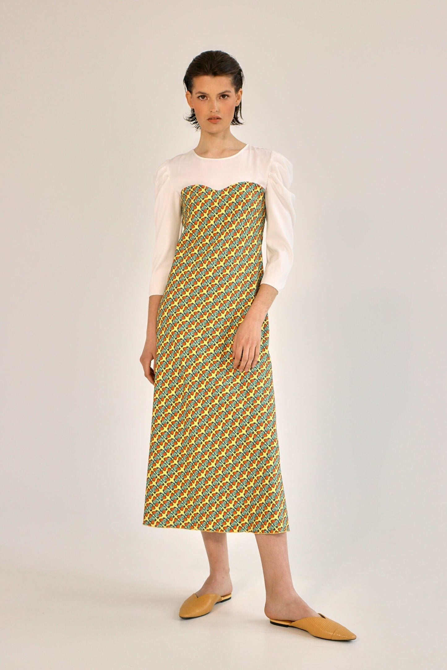 Dress with the Author's Print "Fish"