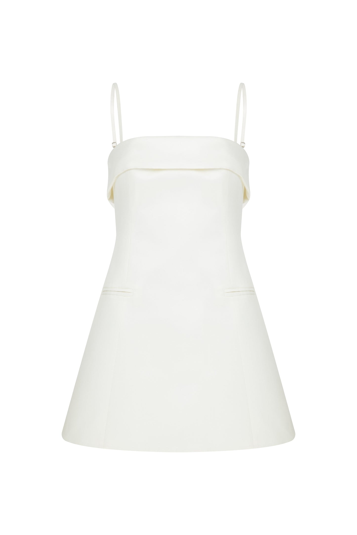 Gaia Mini Dress in Vanilla Ice