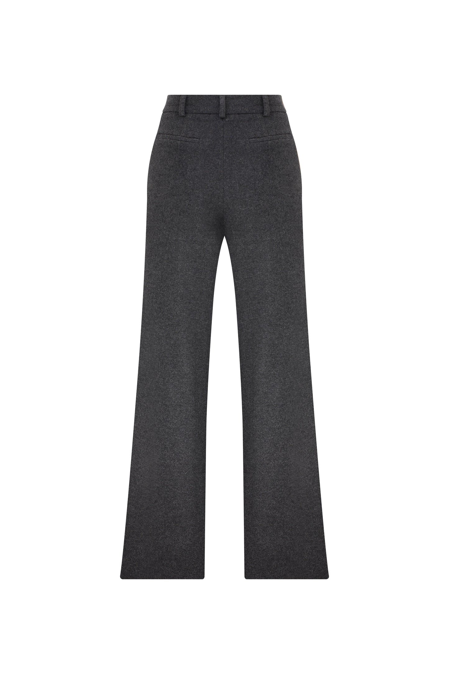 Millie Wool Trousers in Antracite