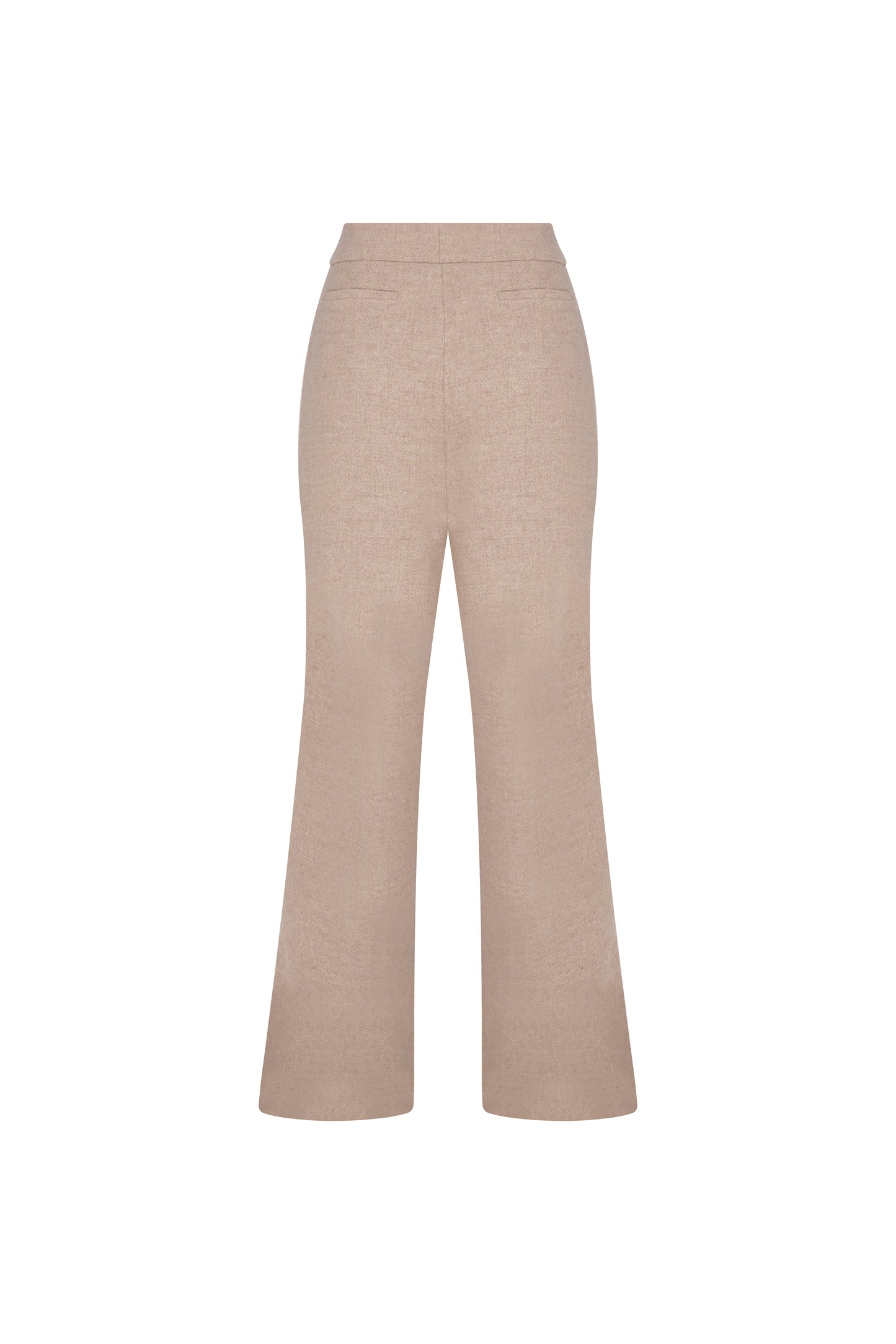 Tina Wool Trousers in Beige