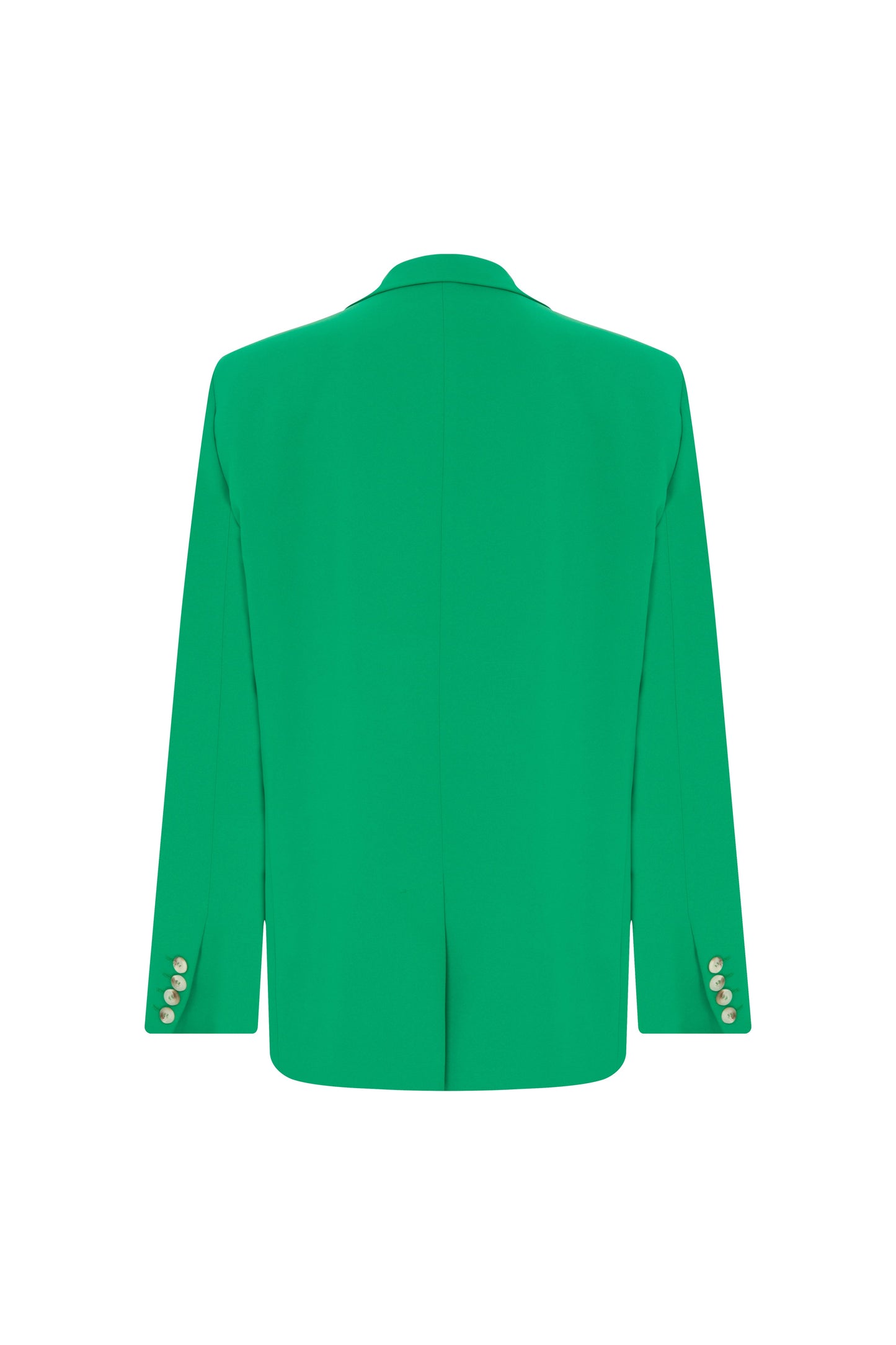 Boxy Blazer in Vert de Noel