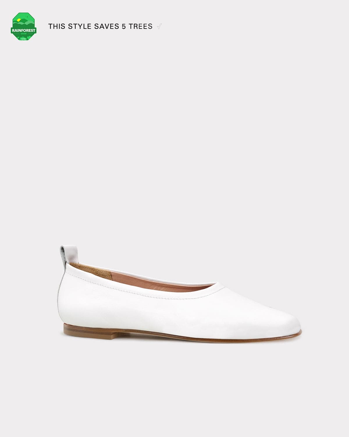 The Foundation Flat - White