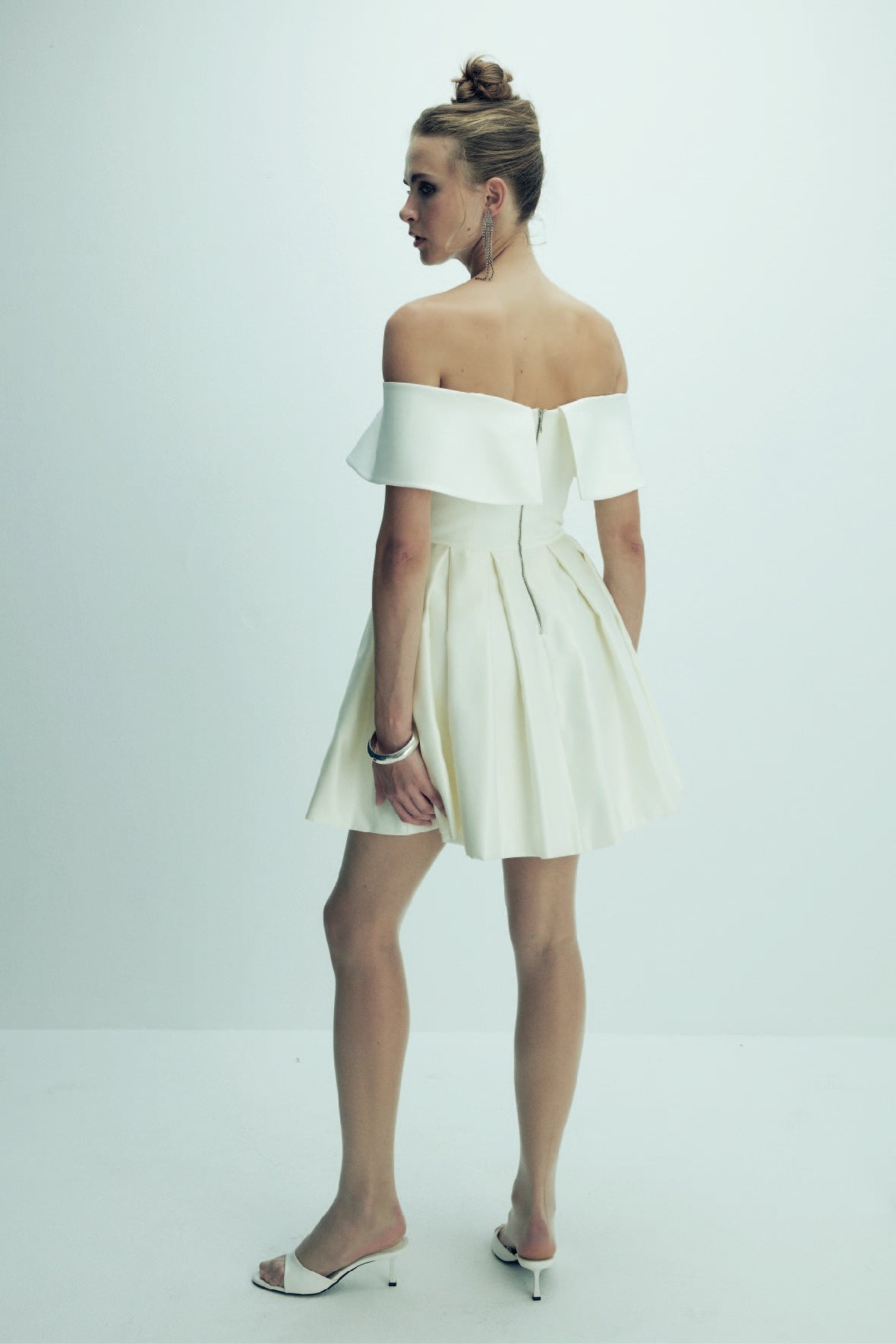 Ivy Mini Dress in Vanilla Ice