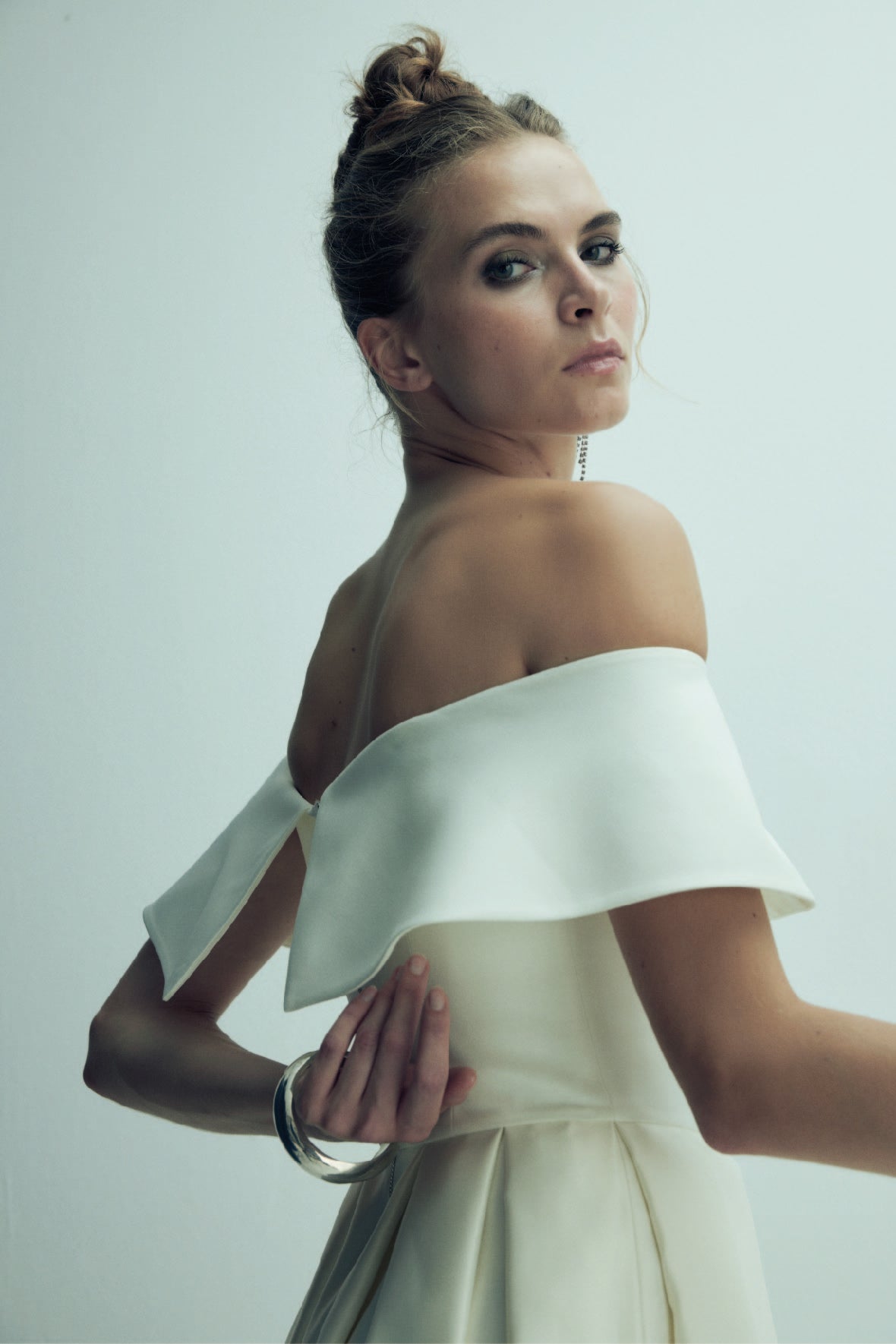 Ivy Mini Dress in Vanilla Ice