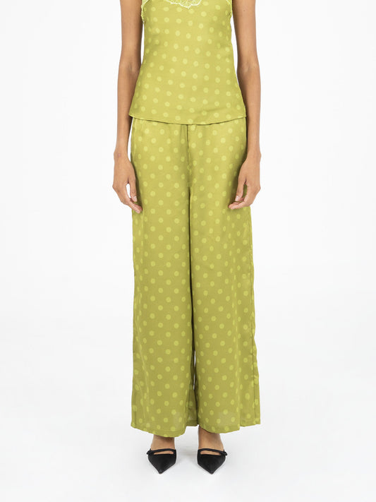 Polka dot pants