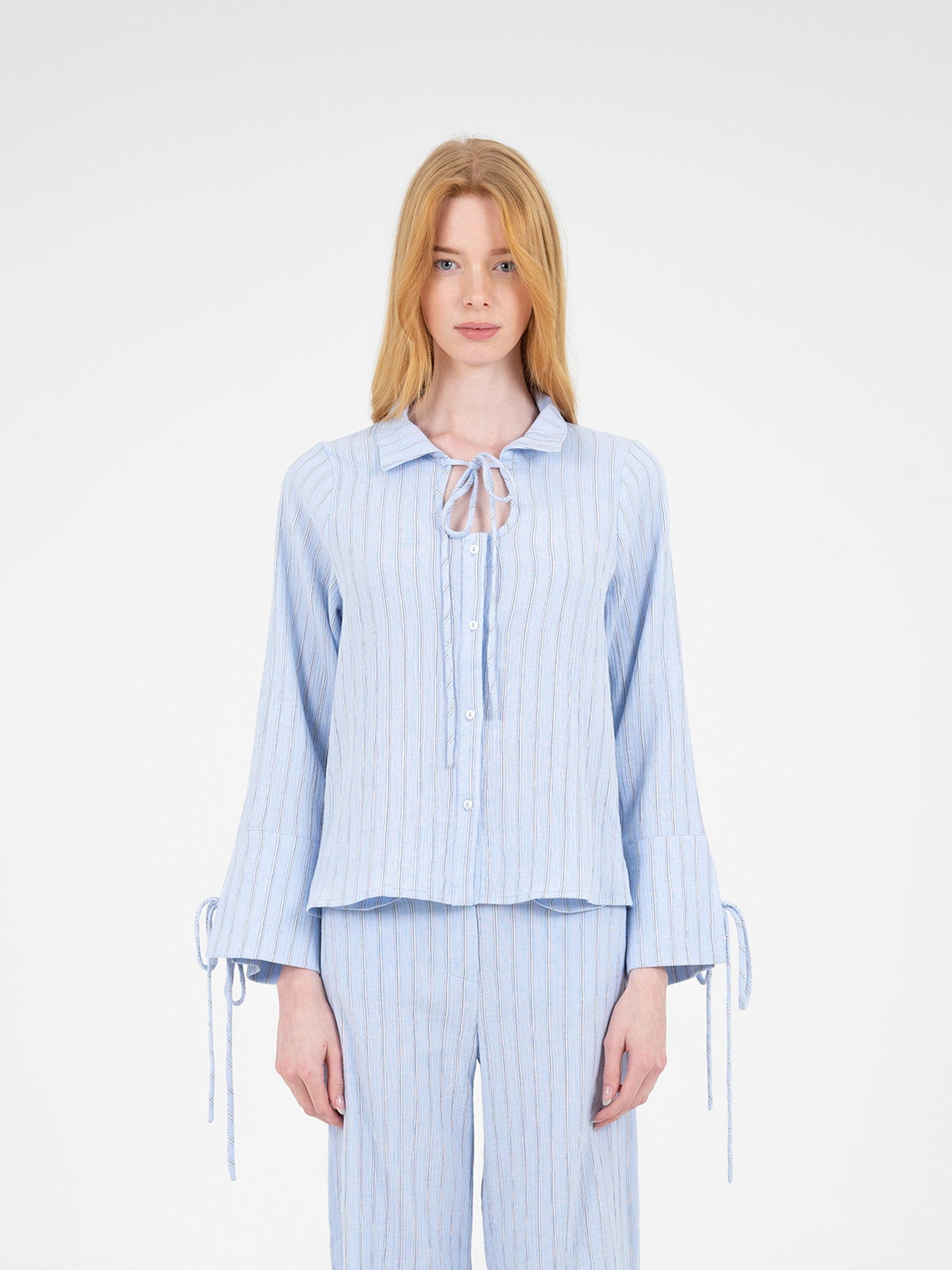 Skyline Blue Striped Shirt