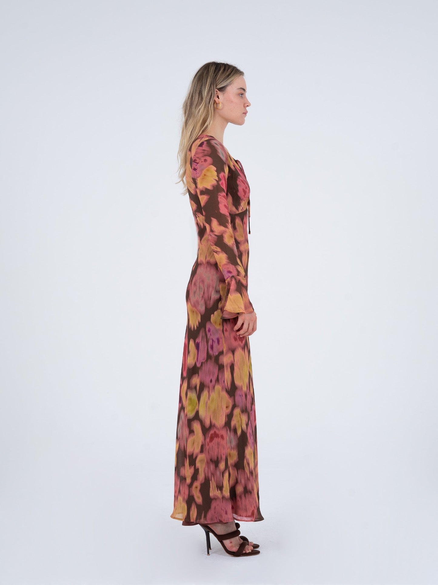 Petal volcanic dress