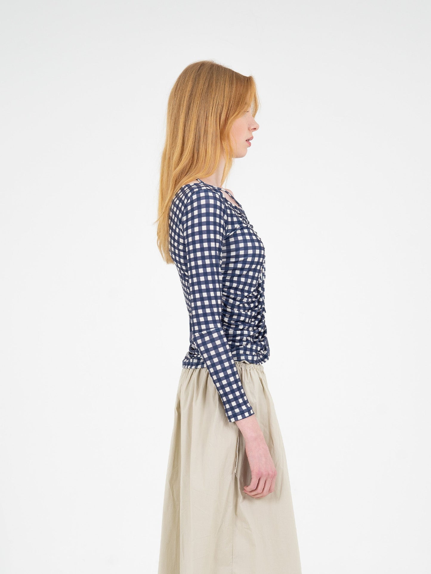 Rooftop Vichy Squared Top