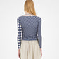 Rooftop Vichy Squared Top