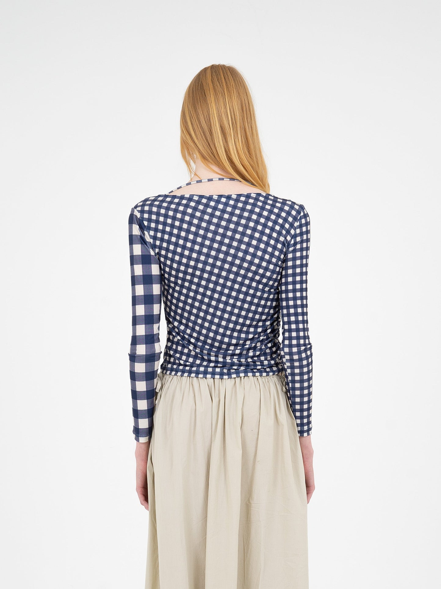 Rooftop Vichy Squared Top