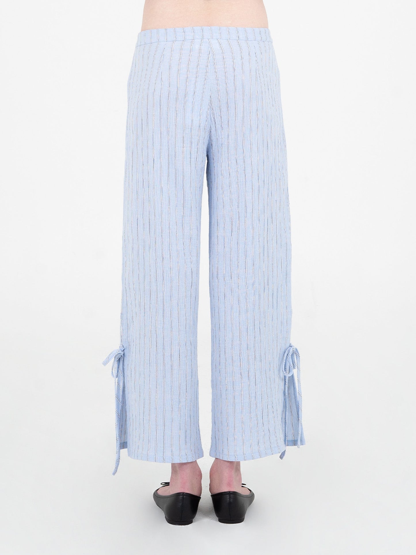 Skyline Blue Striped Pants