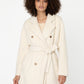 Adioro Off White Alpaca Coat
