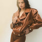 Caramel Leather Jacket